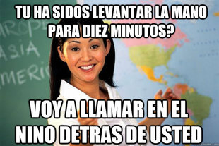 Unhelpful High School Teacher