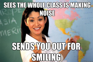 Unhelpful High School Teacher