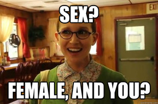 Sexually Oblivious Female