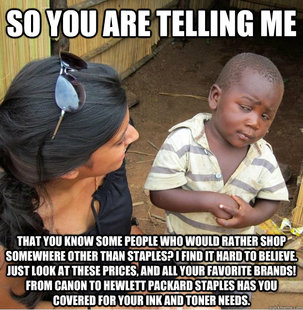 Skeptical Third World Kid