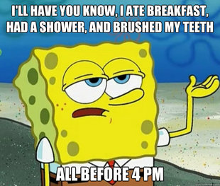 Tough Spongebob