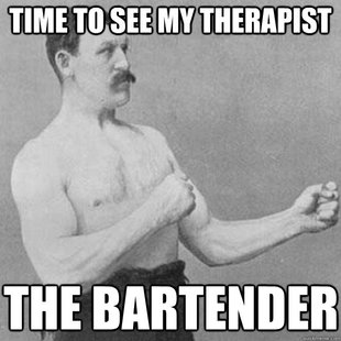 overly manly man