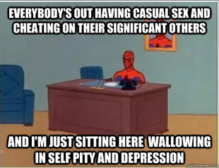 Spiderman Masturbating Desk