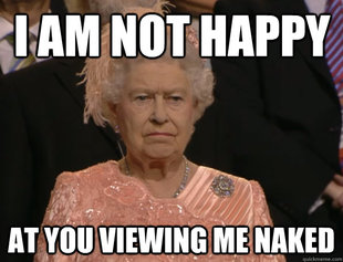 Annoyed Queen