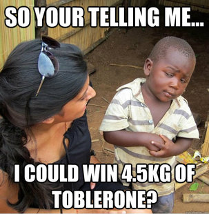 Skeptical Third World Kid
