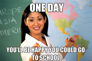 Unhelpful High School Teacher