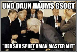 And then they said