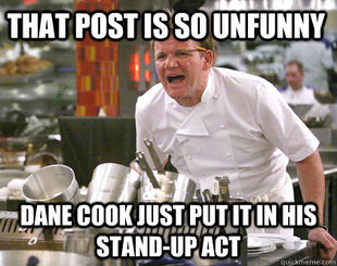 Ramsay Gordon Yelling