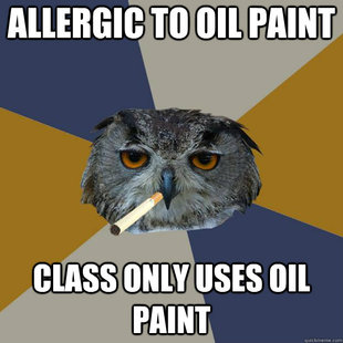 Art Student Owl
