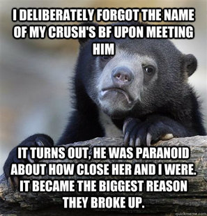 Confession Bear