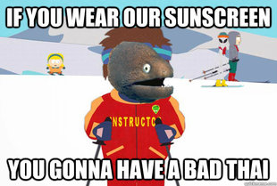 Bad Joke Ski Instructor Eel