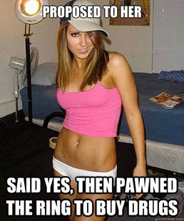 Scumbag girl