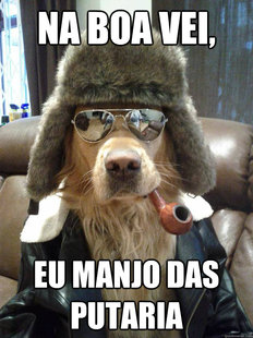 Overly Suave Dog