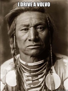 Unimpressed American Indian