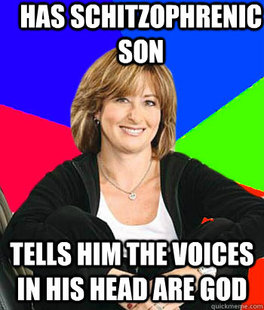 Sheltering Suburban Mom