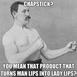 overly manly man