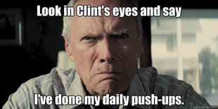 Racist Clint Eastwood