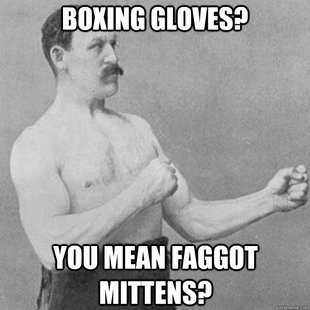 overly manly man