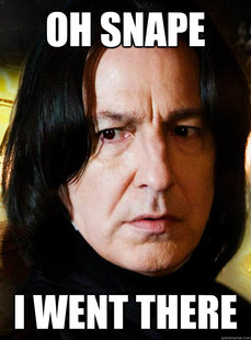 Sensitive Snape