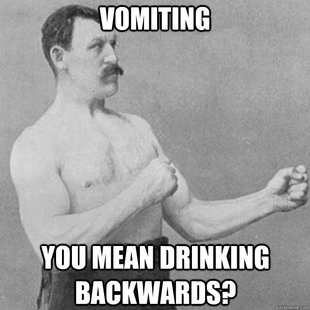 overly manly man