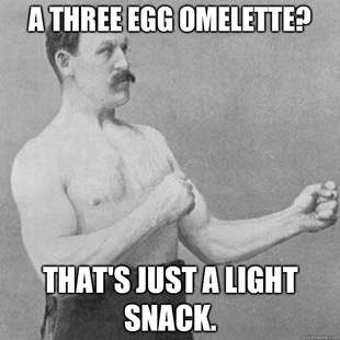 overly manly man