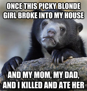 Confession Bear