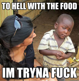 Skeptical Third World Kid