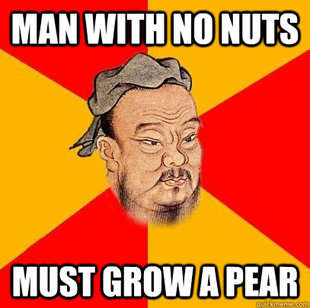 Confucius says