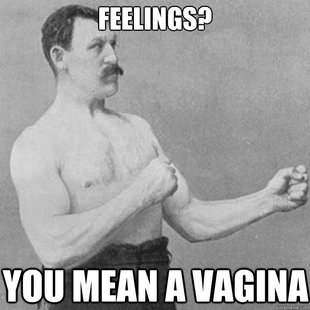 overly manly man