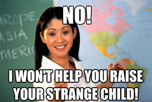 Unhelpful High School Teacher