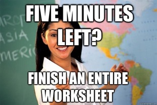 Unhelpful High School Teacher