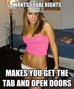 Scumbag girl