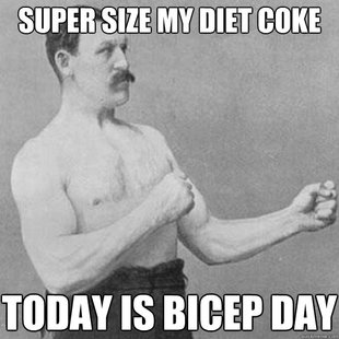 overly manly man