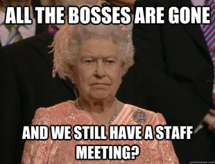 Annoyed Queen