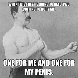overly manly man