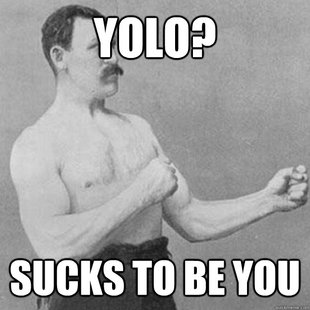 overly manly man