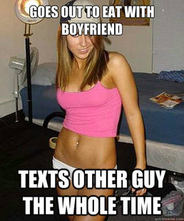 Scumbag girl