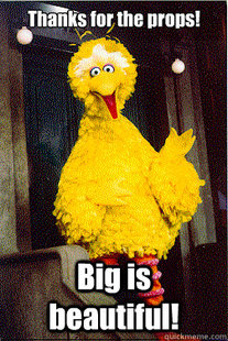 too Big Bird