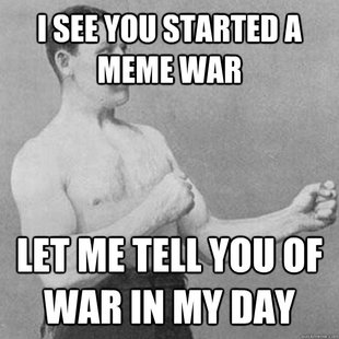 overly manly man