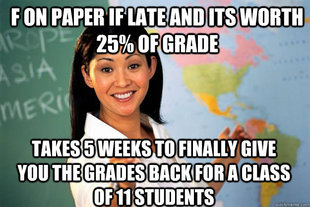 Unhelpful High School Teacher