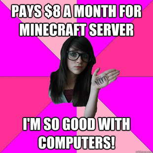 Idiot Nerd Girl