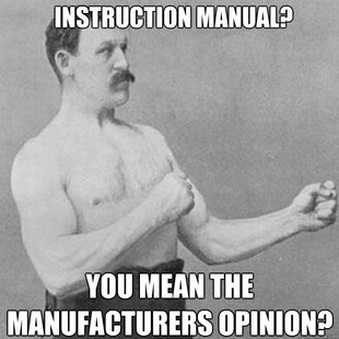 overly manly man