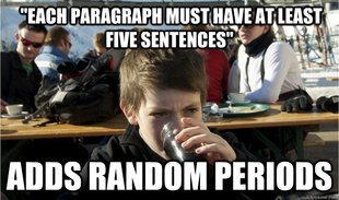 Lazy Elementary Student