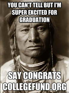 Unimpressed American Indian
