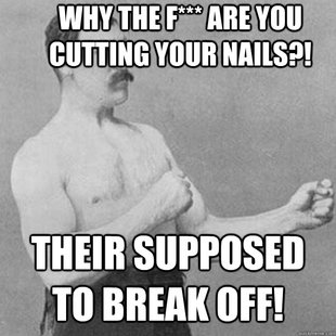 overly manly man