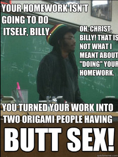 Rasta Science Teacher
