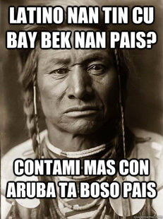 Unimpressed American Indian