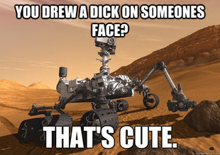 Bad Luck Curiosity Rover