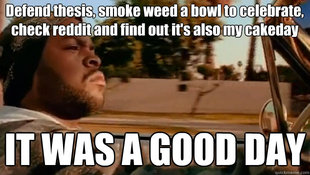 It was a good day