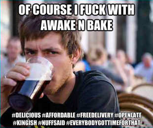 Lazy College Senior